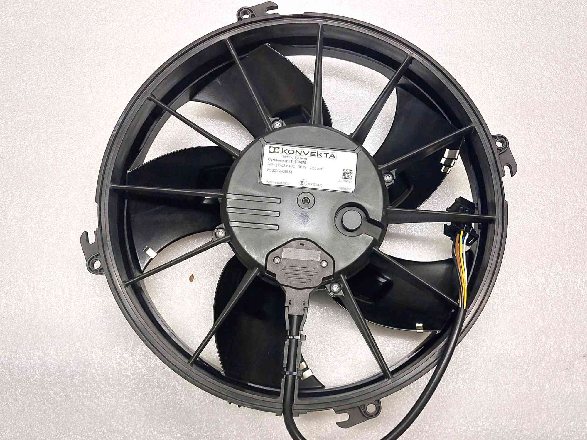 ventilátor axialní bezuhlíkový 185W