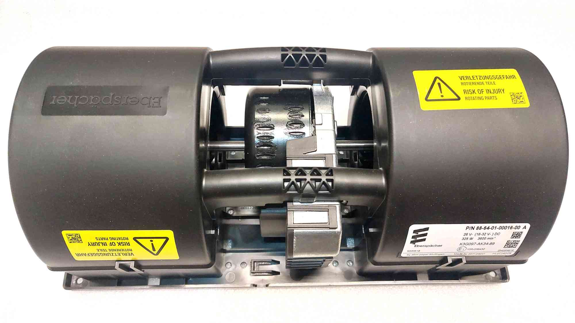 ventilátor radiální bezuhlíkový EBM 325W