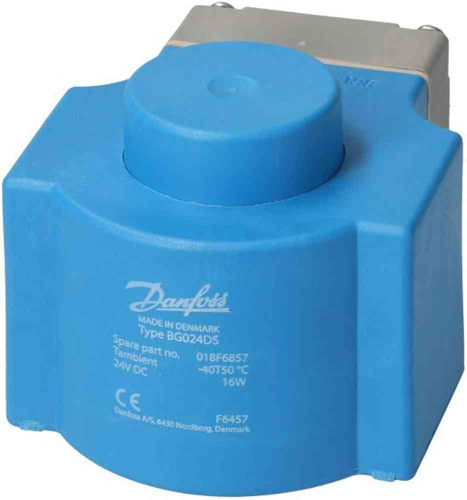 cívka ventilu Danfoss solenoid EVR, 24 V DC, bez kabelu, 16 W, IP67