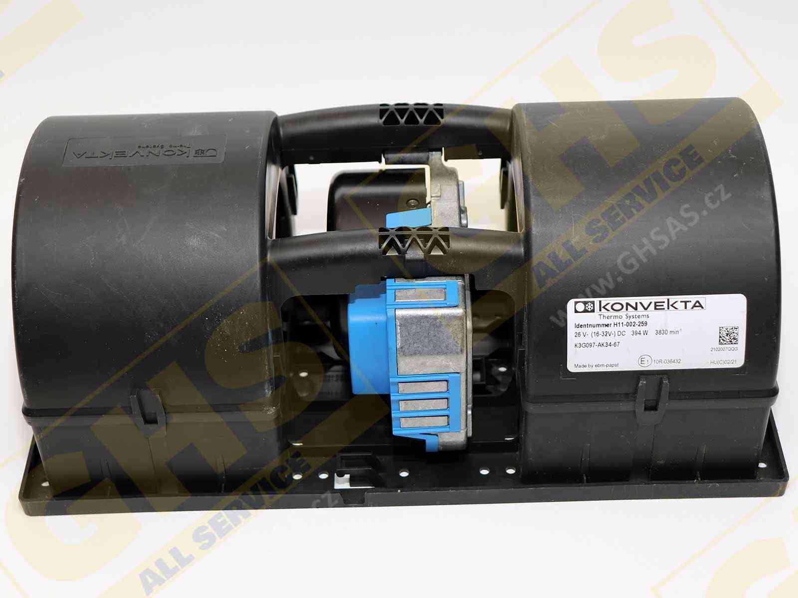 radiální ventilátor